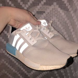 NMD light grey Adidas sneakers